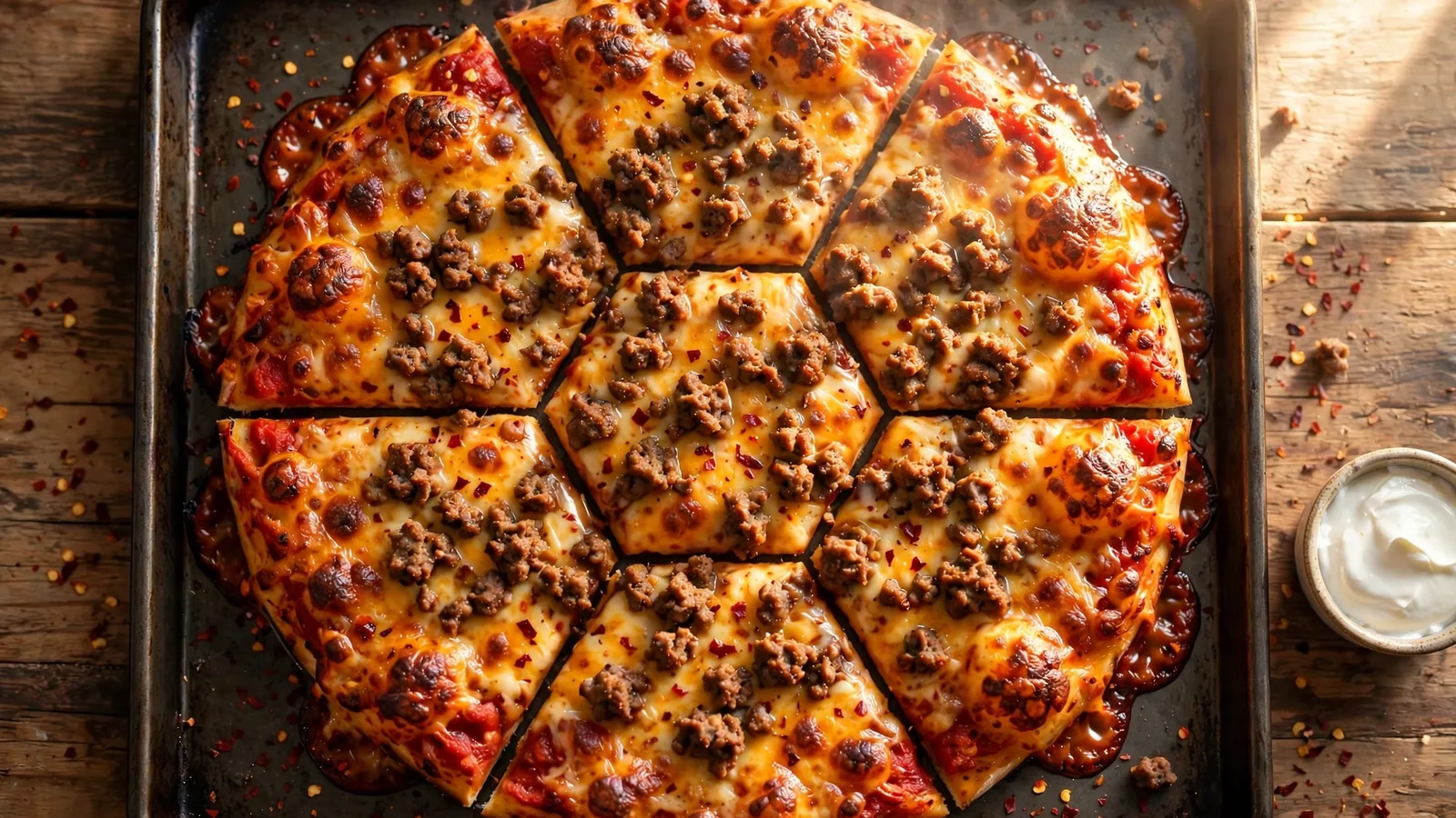 Fiestada Pizza Recipe: School Lunch Copycat 1 fiestada pizza