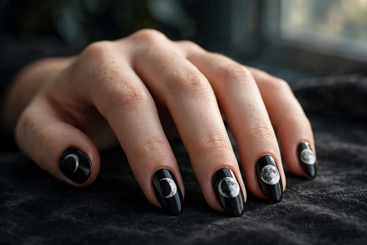 Halloween Almond Nails: The Shape-First Guide (18 Designs) 16 halloween almond nails