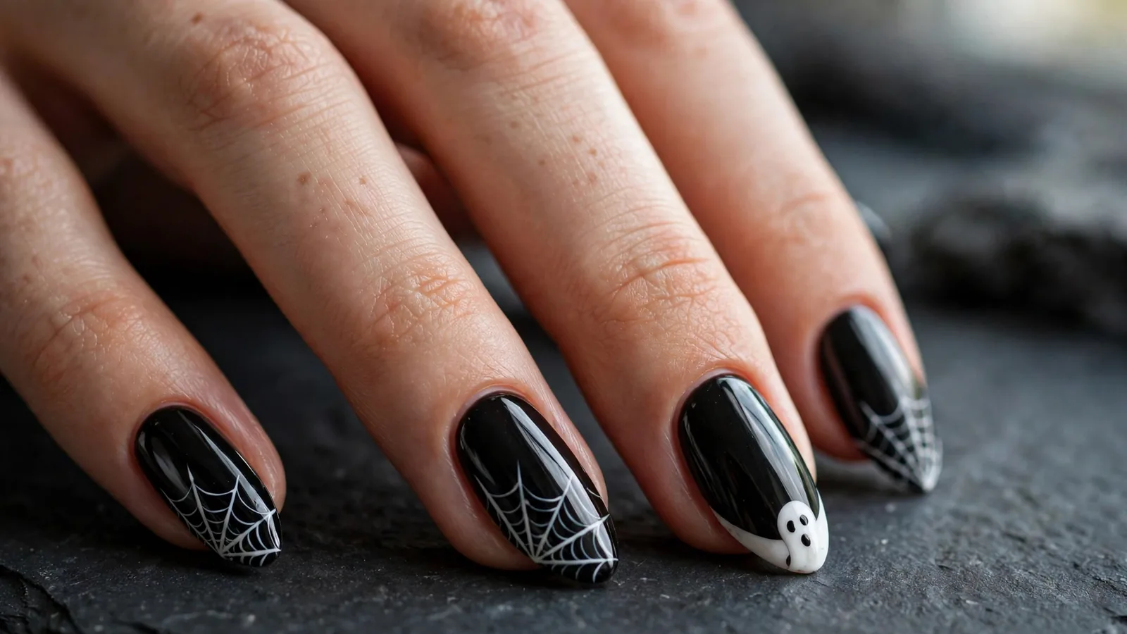 Halloween Almond Nails: The Shape-First Guide (18 Designs) 1 halloween almond nails