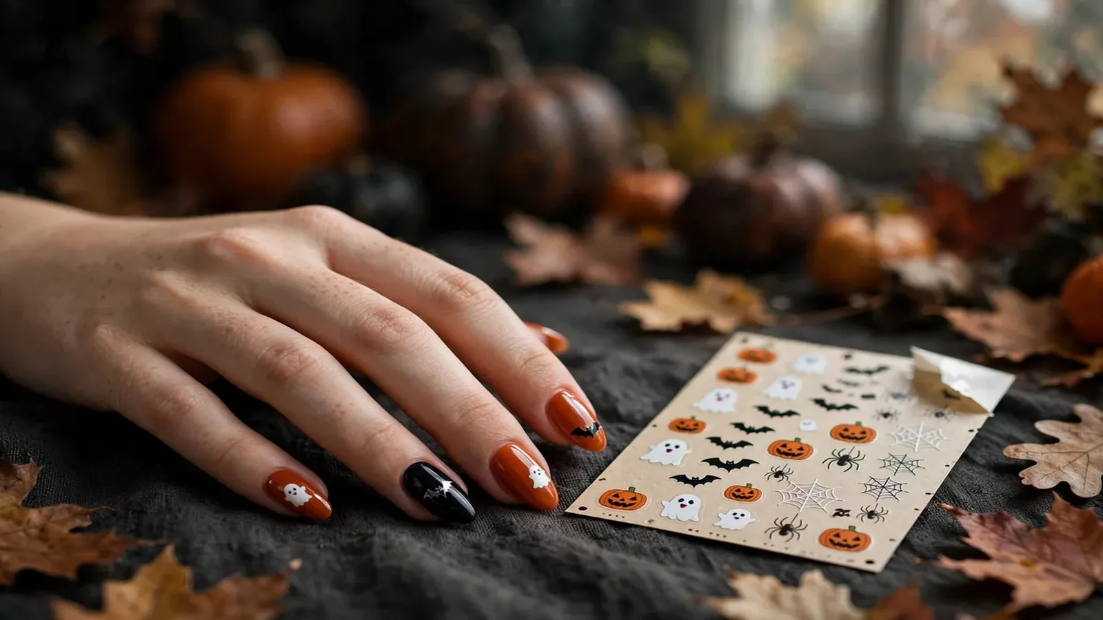 Halloween nail stickers