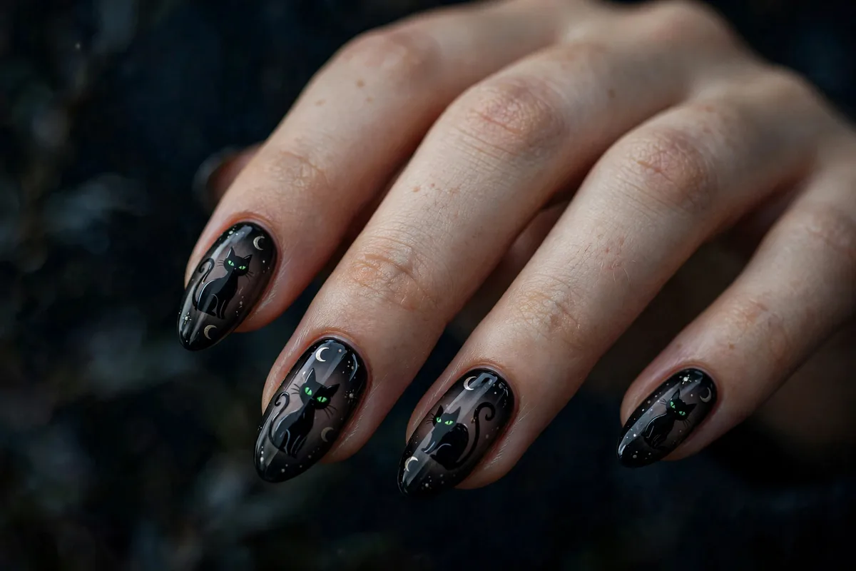 Halloween Nails 2024: 20 Timeless Spooky Designs 8 Halloween Nails 2024