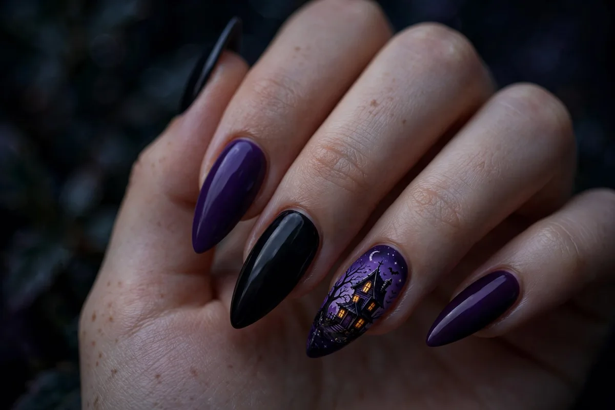Halloween Nails 2024: 20 Timeless Spooky Designs 12 Halloween Nails 2024