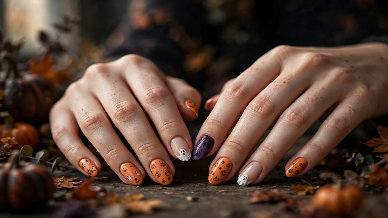 Halloween Nails 2024: 20 Timeless Spooky Designs 1 Halloween Nails 2024