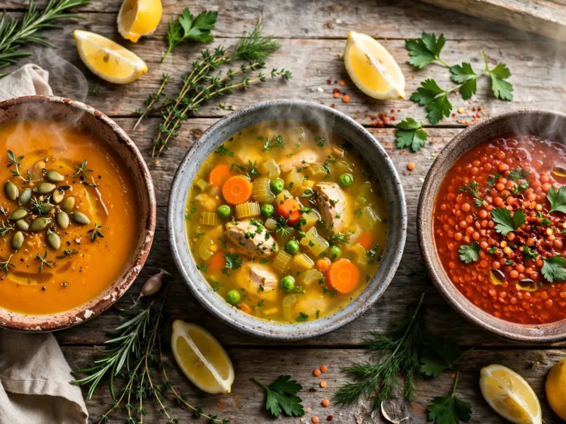 Healthy soup recipes