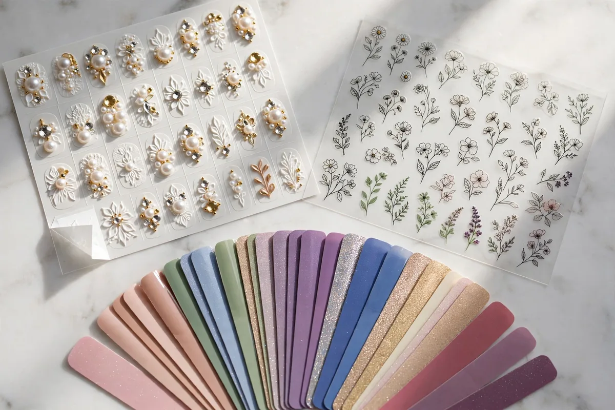 Nail Stickers: How to Apply Them, Make Them Last Longer & Choose the Right Type 7 Nail Stickers