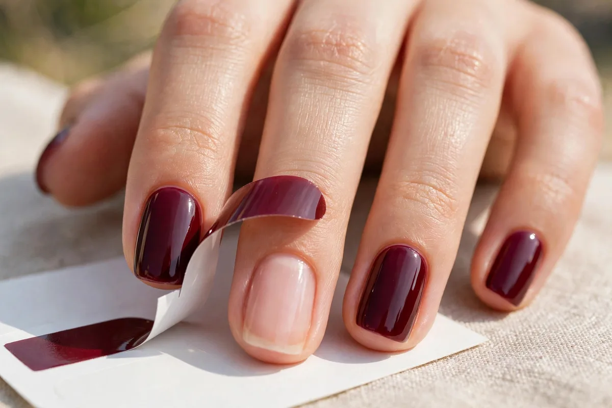 Nail Stickers: How to Apply Them, Make Them Last Longer & Choose the Right Type 6 Nail Stickers