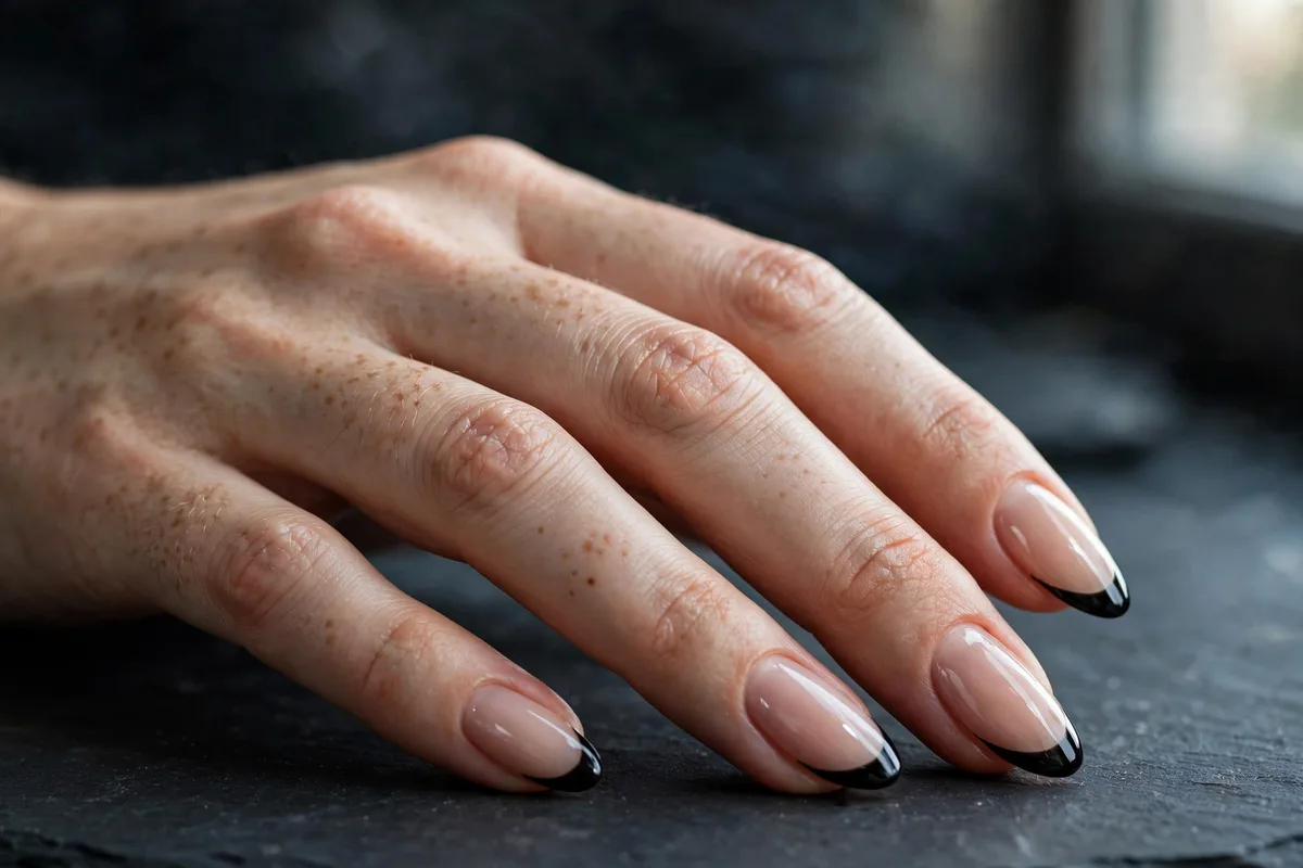 simple halloween nails