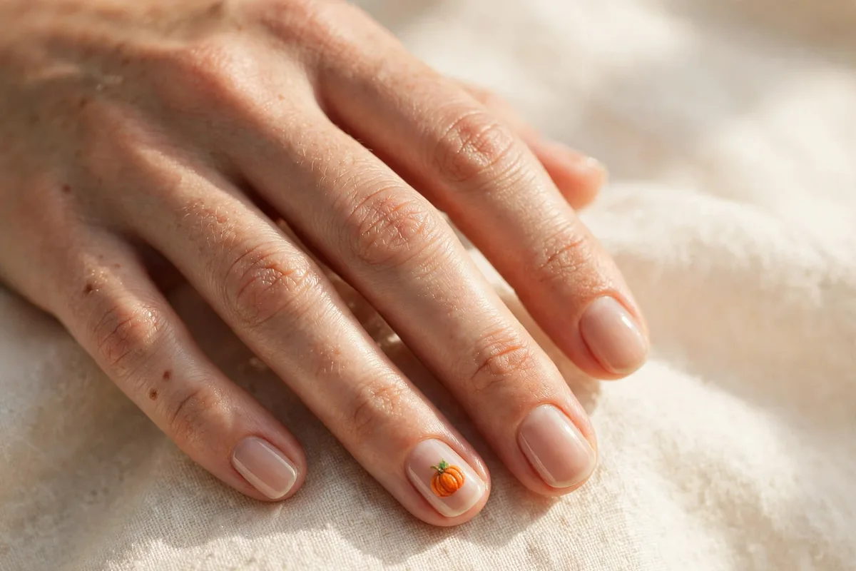 simple halloween nails