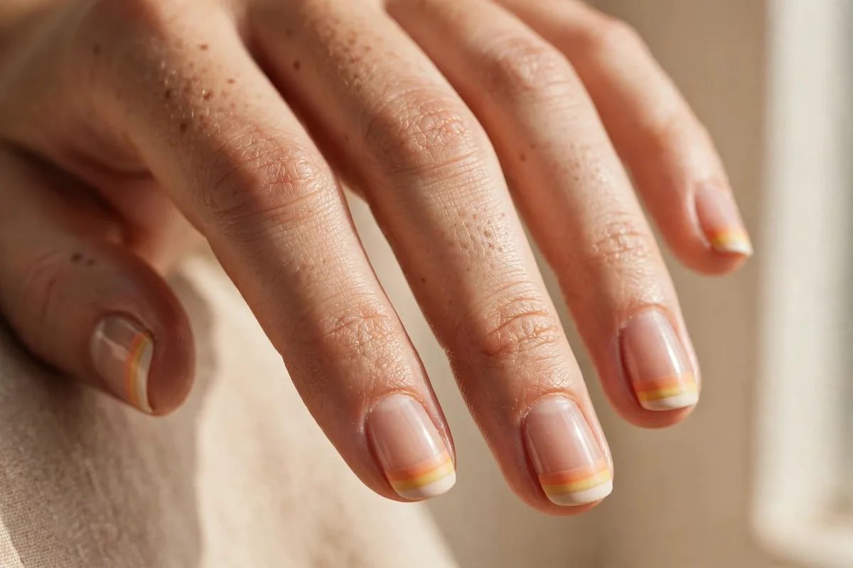 simple halloween nails