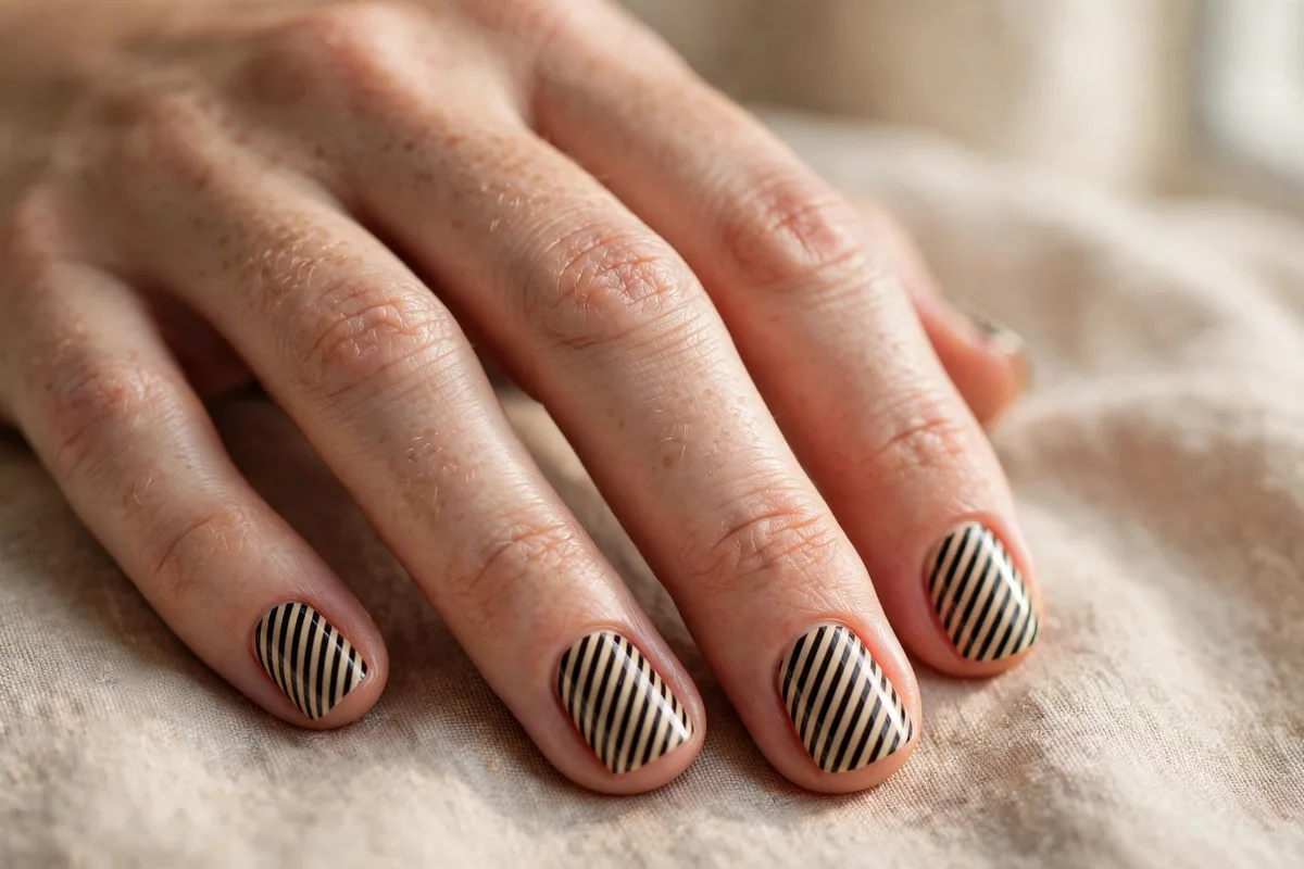 simple halloween nails