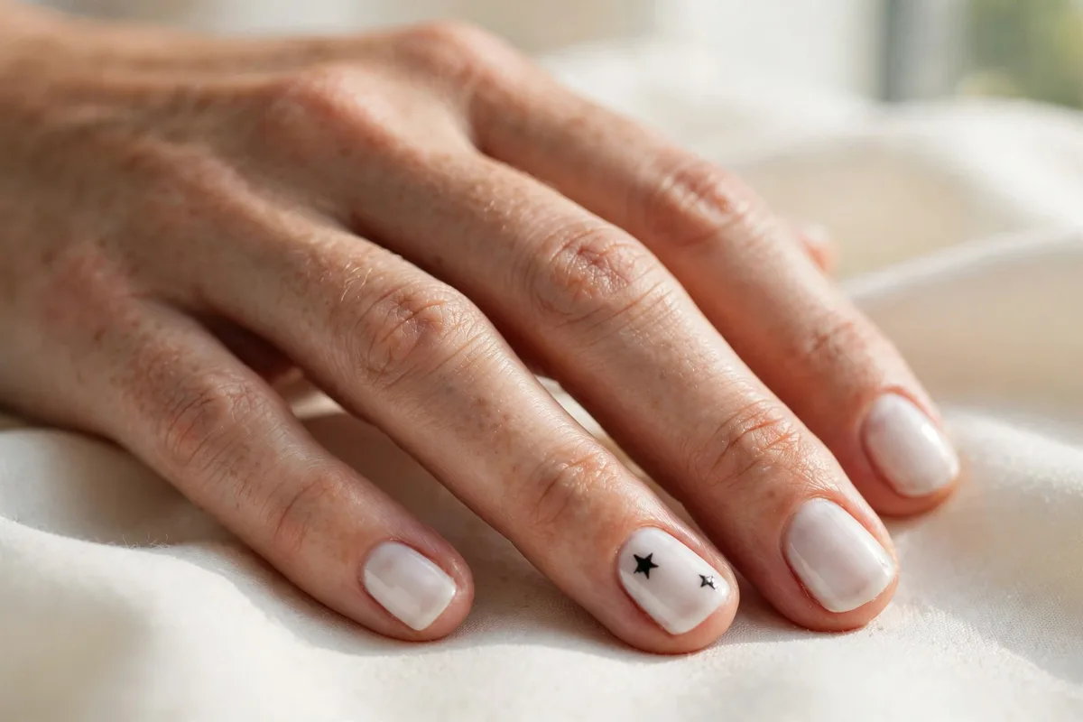 simple halloween nails