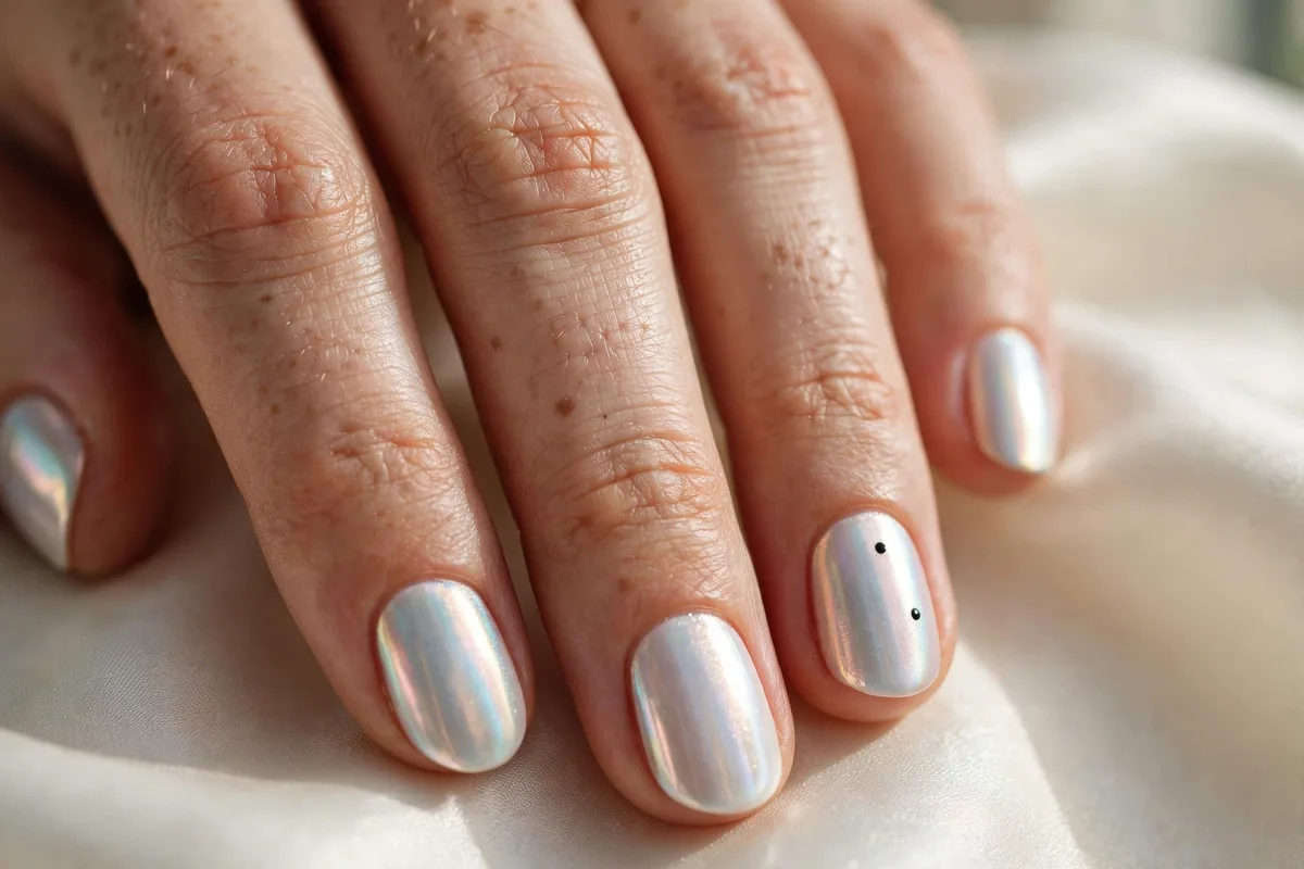 simple halloween nails