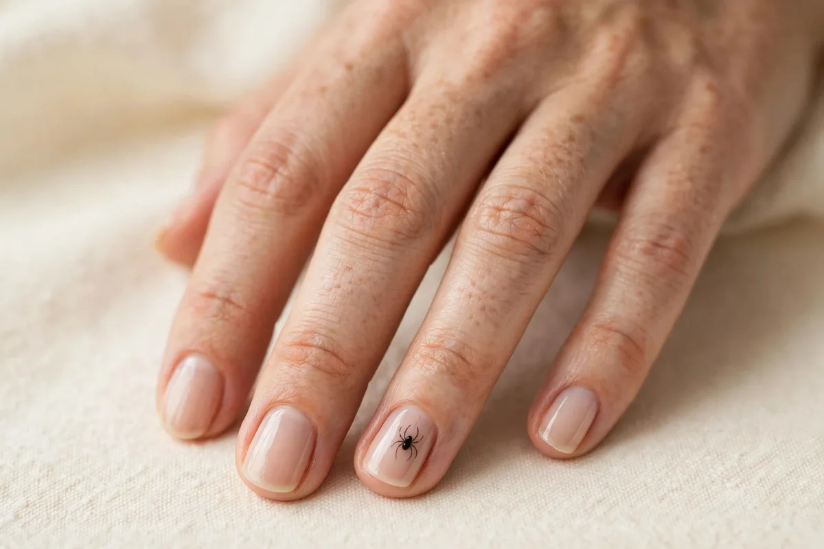 simple halloween nails