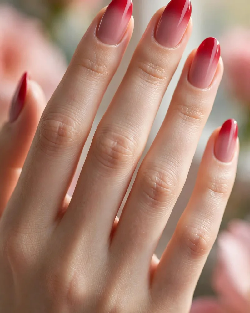 Two Tone Ombré Nails: 20 Color Combos, DIY Guide & Tips 8 two tone ombre nails