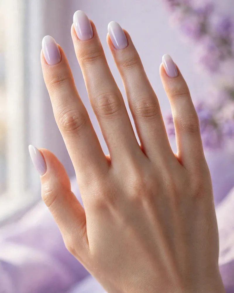 Two Tone Ombré Nails: 20 Color Combos, DIY Guide & Tips 12 two tone ombre nails