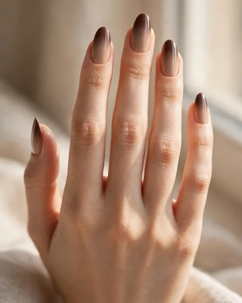 Two Tone Ombré Nails: 20 Color Combos, DIY Guide & Tips 15 two tone ombre nails
