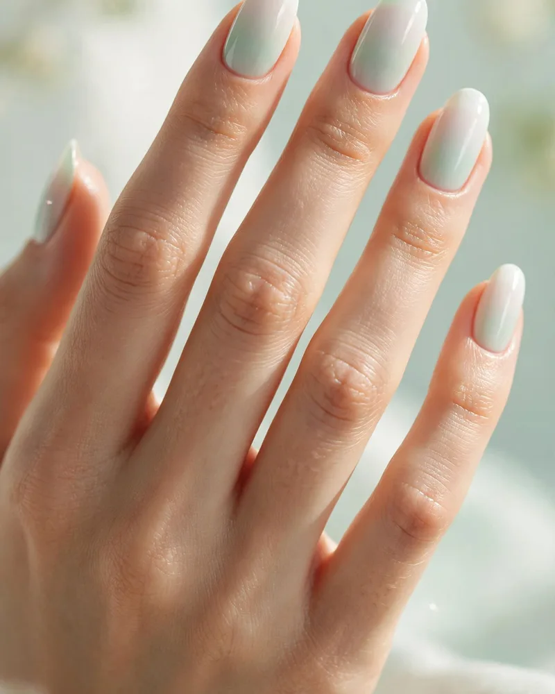 Two Tone Ombré Nails: 20 Color Combos, DIY Guide & Tips 16 two tone ombre nails