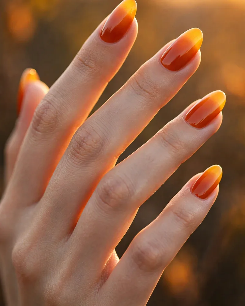 Two Tone Ombré Nails: 20 Color Combos, DIY Guide & Tips 17 two tone ombre nails