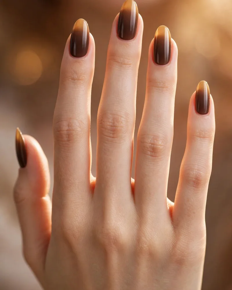 Two Tone Ombré Nails: 20 Color Combos, DIY Guide & Tips 22 two tone ombre nails