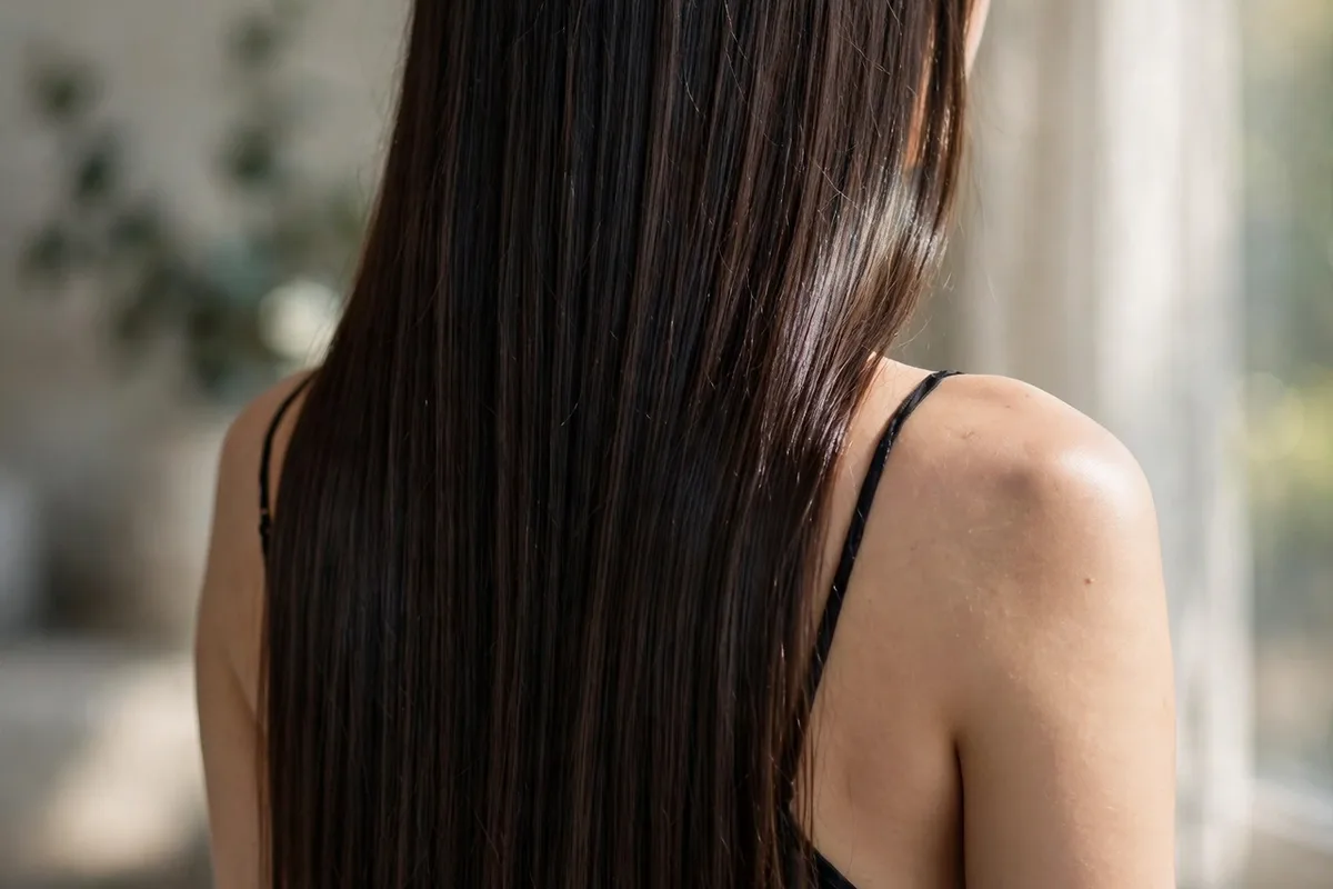 Winter Hair Color Ideas: 20+ Stunning Shades for 2026 2 Espresso martini hair color — deep glossy almost-black brunette with mirror shine
