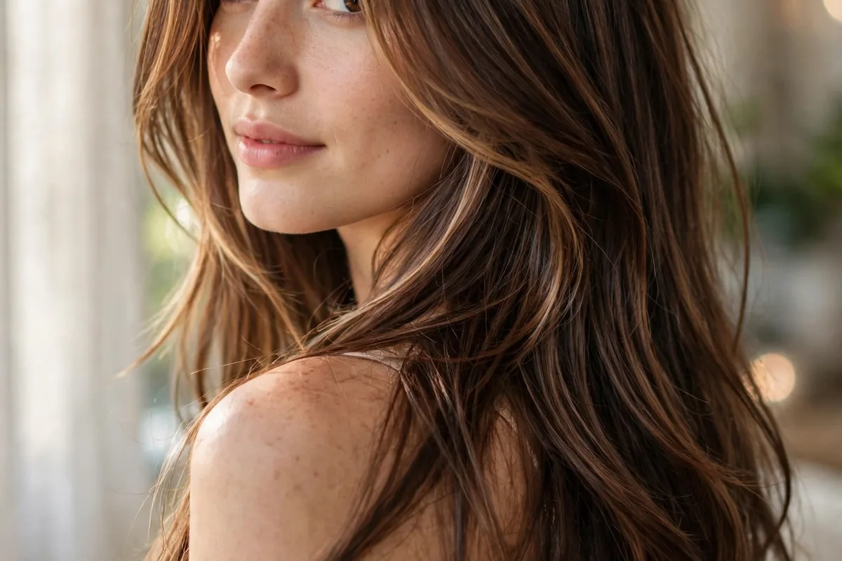 Winter Hair Color Ideas: 20+ Stunning Shades for 2026 6 Expensive brunette hair color — dimensional multi-tonal brown with subtle face-framing ribbons