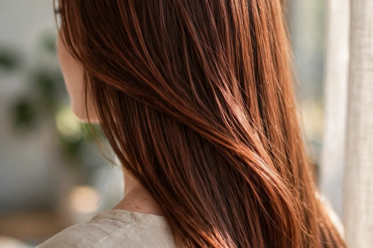 Winter Hair Color Ideas: 20+ Stunning Shades for 2026 10 Chestnut glow hair color — warm chestnut brown with subtle red undertones