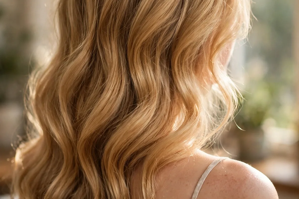 Winter Hair Color Ideas: 20+ Stunning Shades for 2026 11 Golden honey blonde hair color — warm radiant honey-toned blonde waves