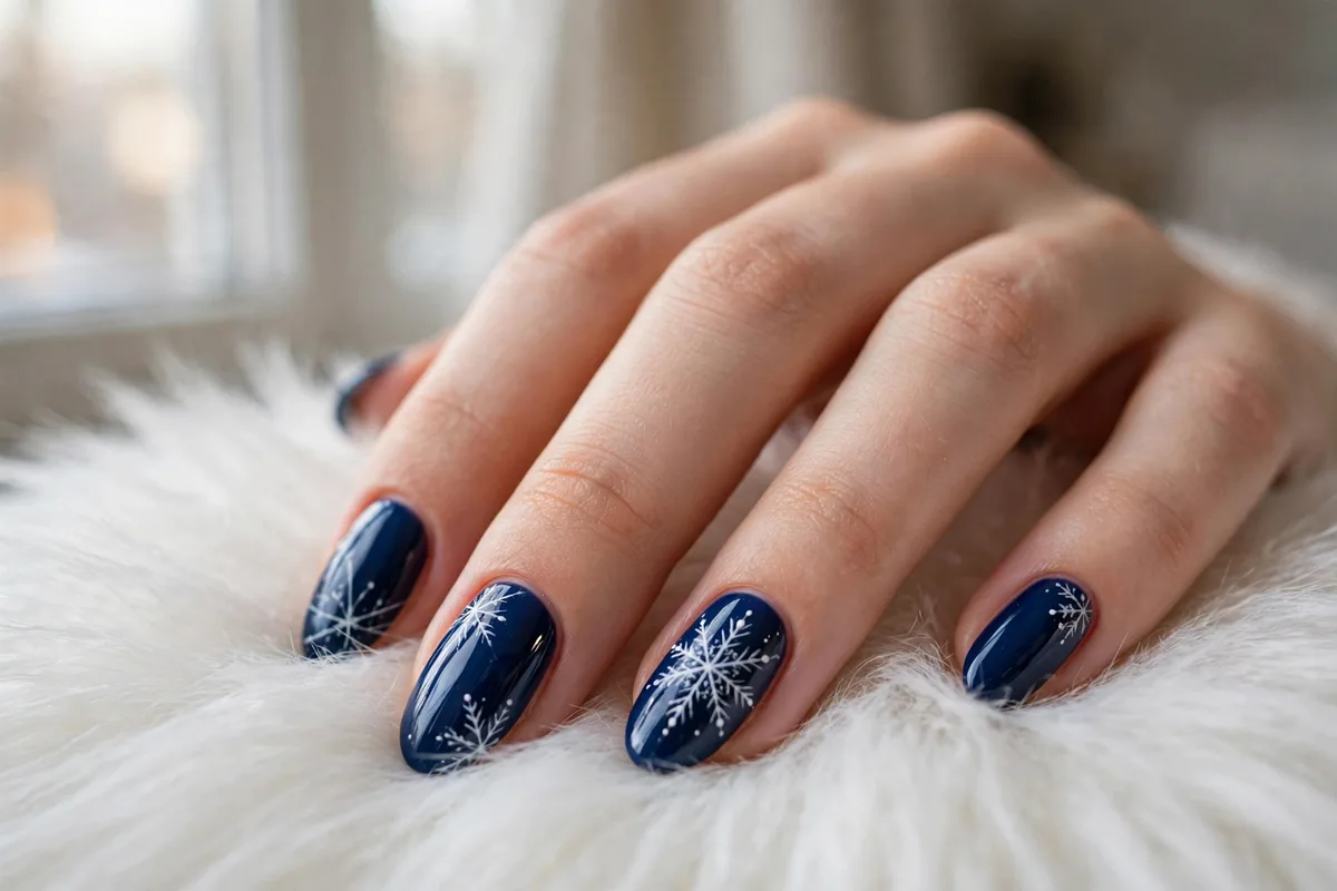 20 Winter Nail Designs to Try This Winter 2 winter nail designs